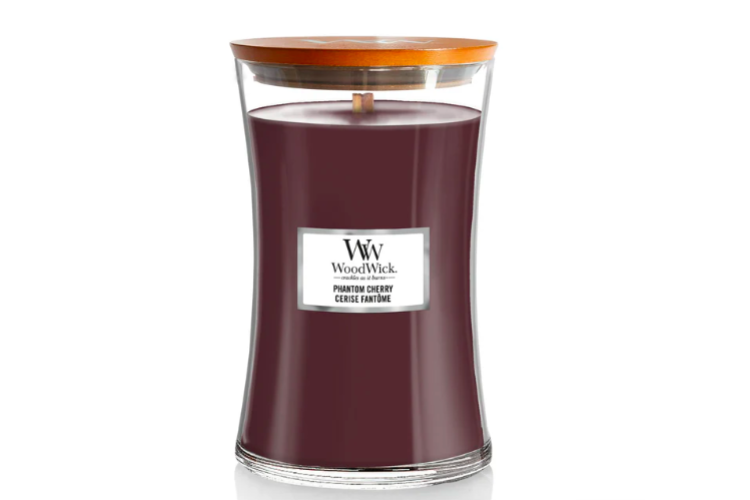 Phantom Cherry Large Hourglass Candle