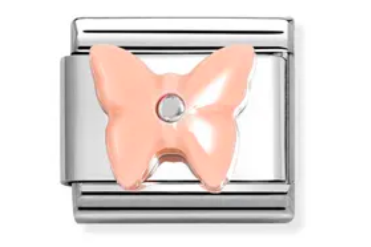 Pink  Butterfly Link 
