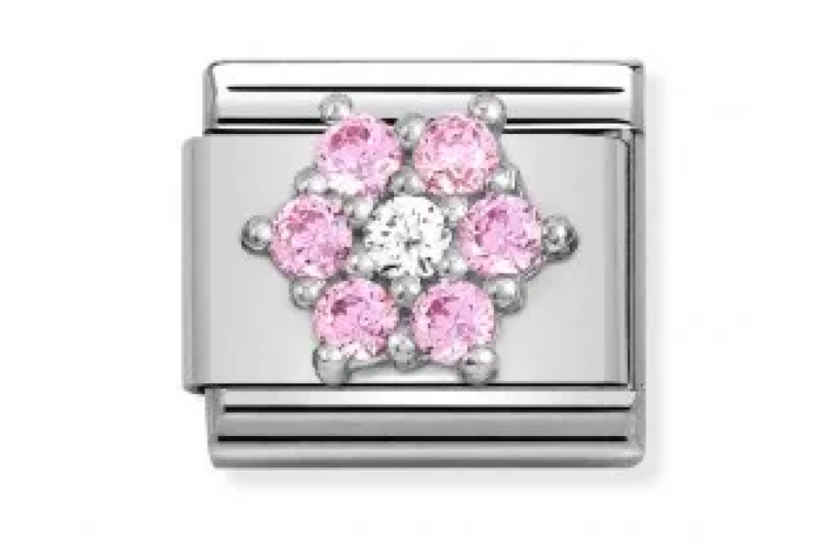 Pink and White Flower Link 