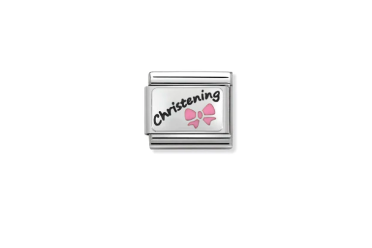 Pink Christening Link