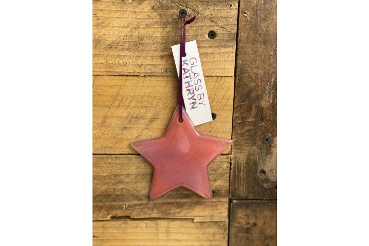 Pink Hanging Star