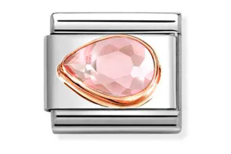 Pink Stone Drop Left Link 