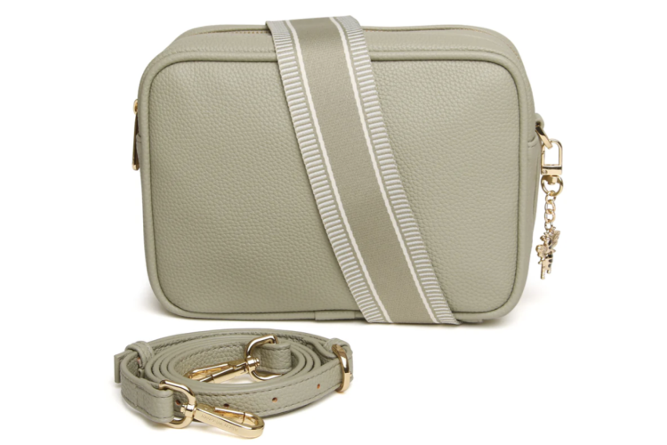 Pistachio Soho Dual Compartment Camera Crossbody Bag