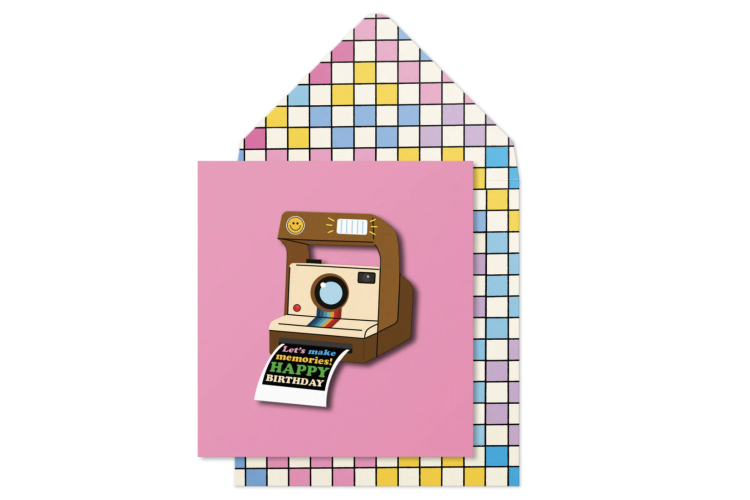 Polaroid Birthday Card