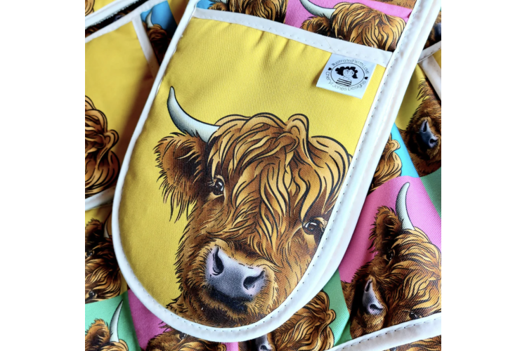 Pop Art Coo Oven Glove