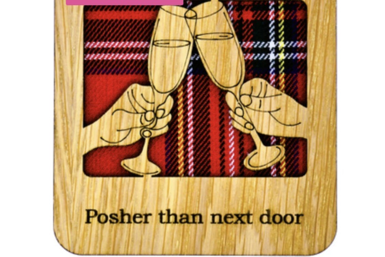 Posher than next door coaster 