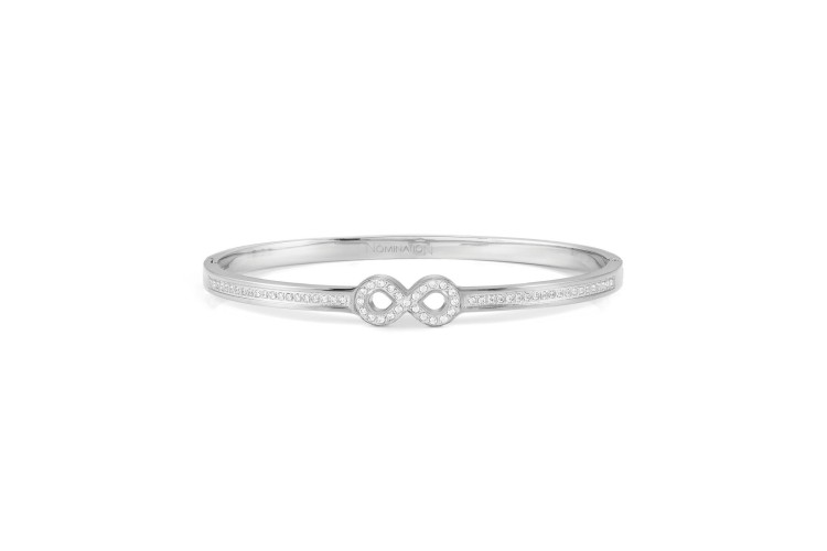 Pretty Bangles Silver Infinite Large 