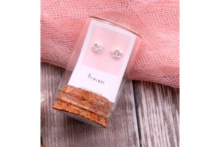 Princess Crown Earrings