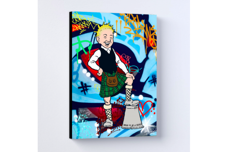Proud to be a Scot Canvas Print