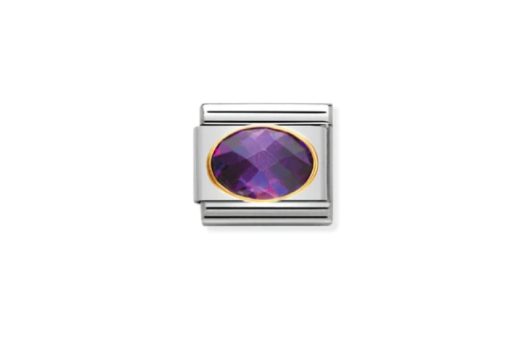 violet Oval Link