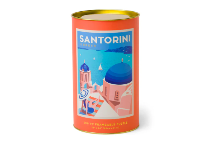 Puzzle in Tube Santorini