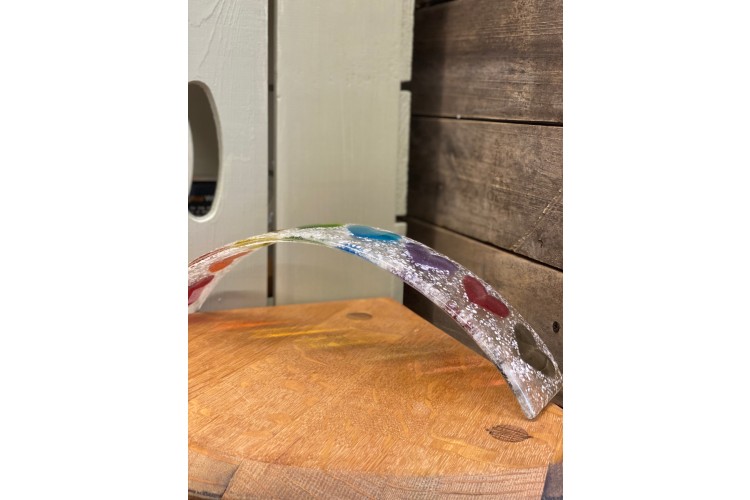 Rainbow Heart Large Curve