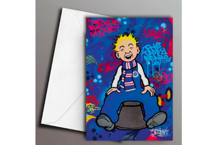 Rangers 'Oor Gers' - Greeting Card