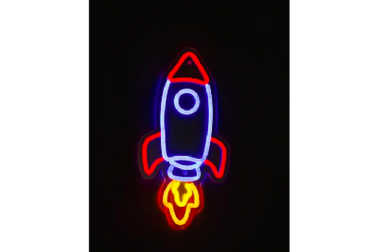 ROCKET NEON SIGN