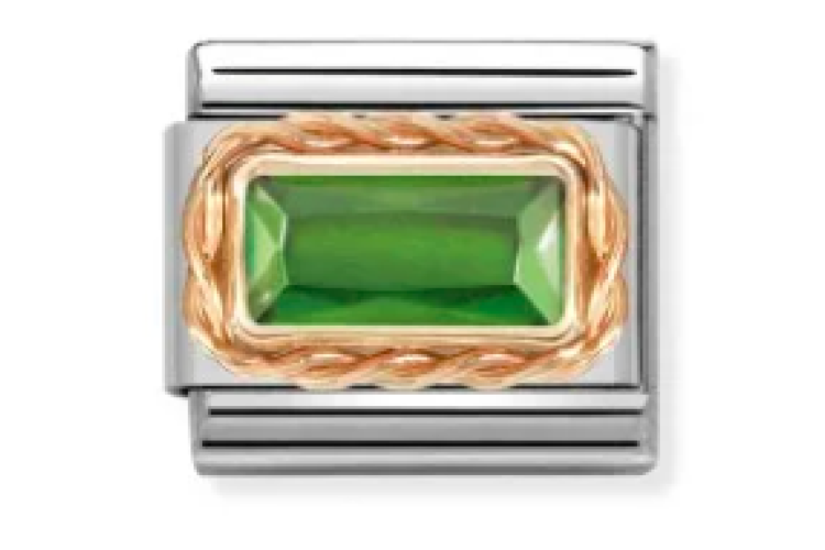 Rose Baguette Green Link 