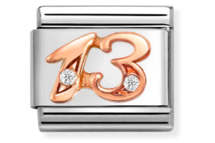 13 Rose Gold Link