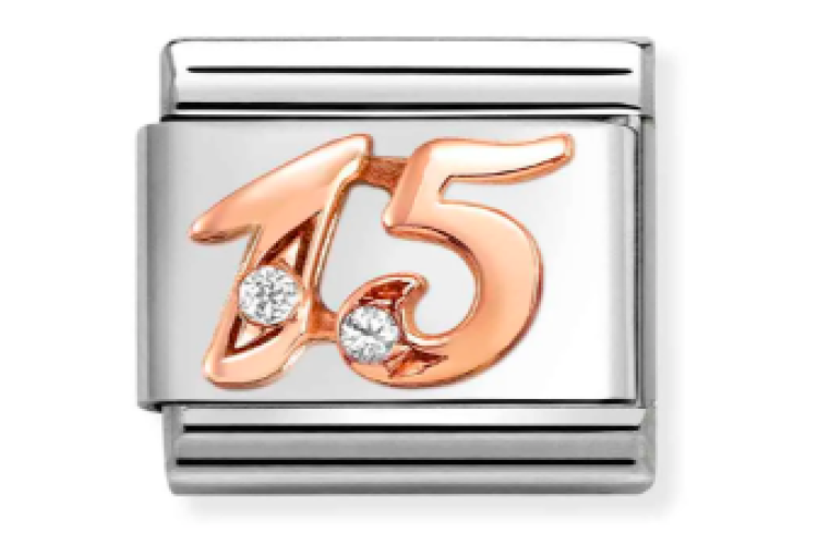 15 Rose Gold Link