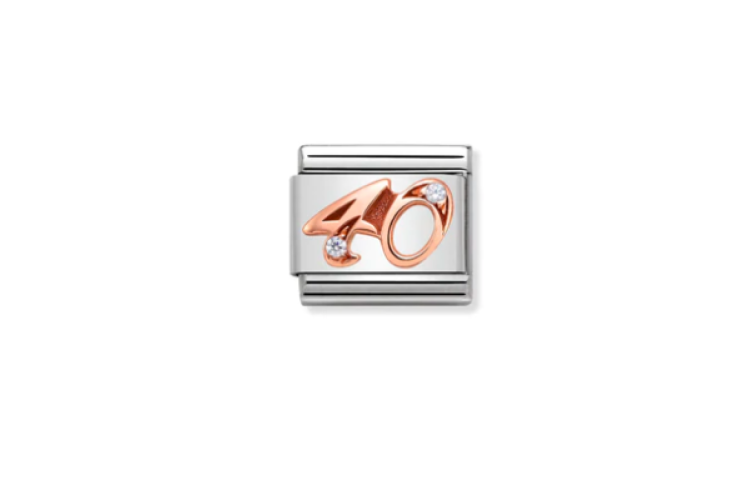 40 Rose Gold Link