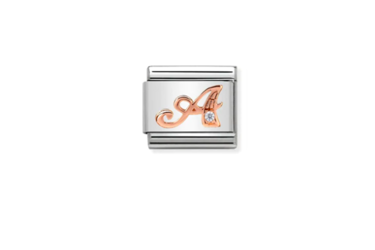 Rose Gold A Link