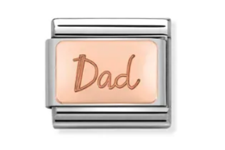 Rose Gold Back Dad Link