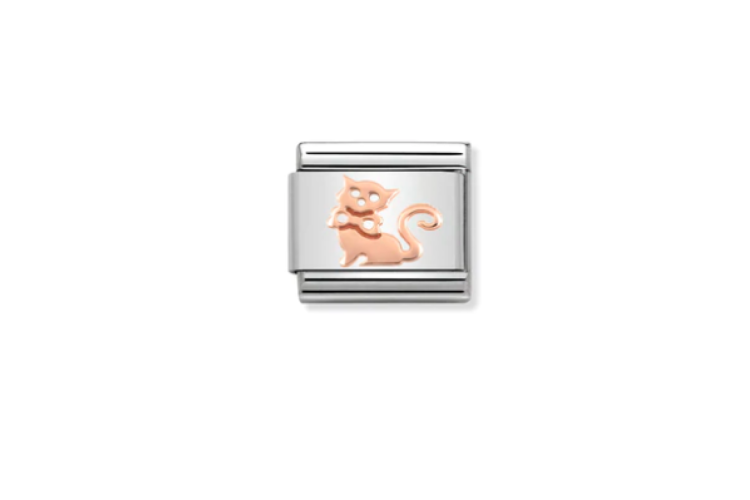 Rose Gold Cat Link