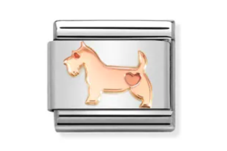 Rose Gold Dog Link