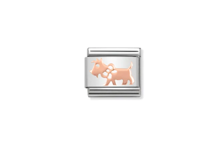 Rose Gold Dog Link