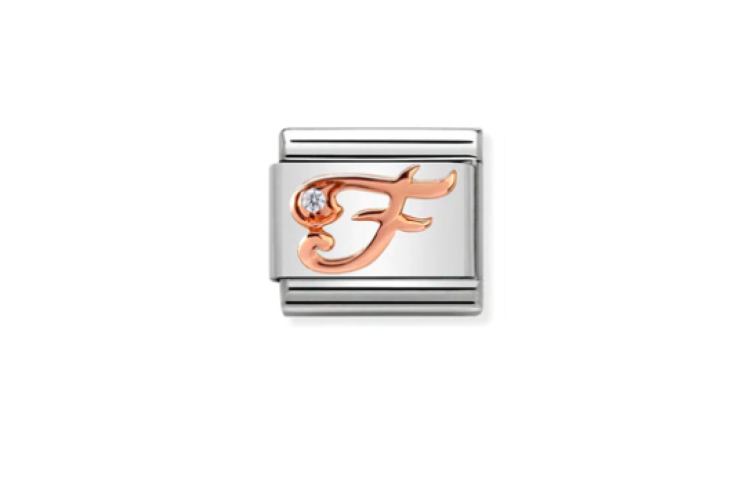 Rose Gold F Link