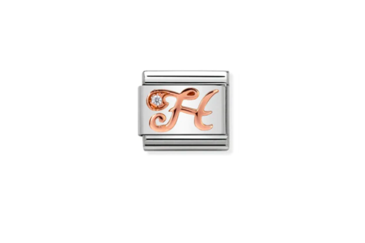 Rose Gold H Link