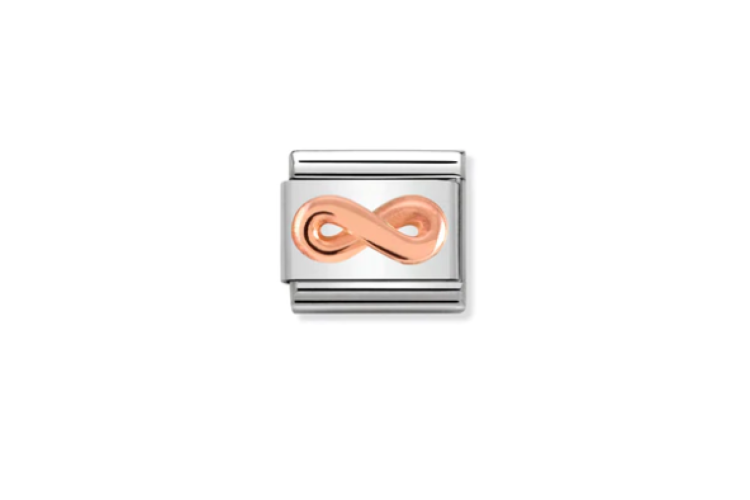Rose Gold Infinity Link