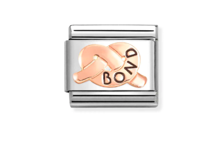 rose gold knot with BOND
