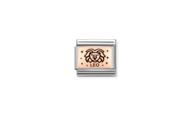 Rose Gold Leo Link