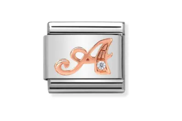 Rose Gold Letter Link