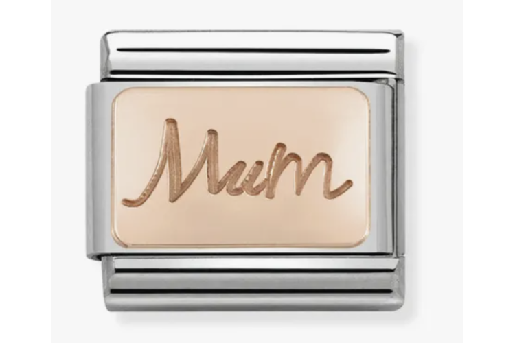 Rose Gold Mum Link