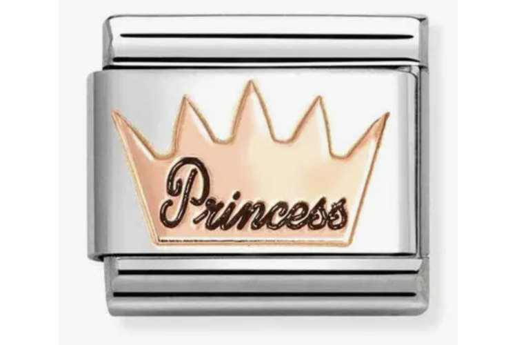 Rose Gold Princess Crown Link
