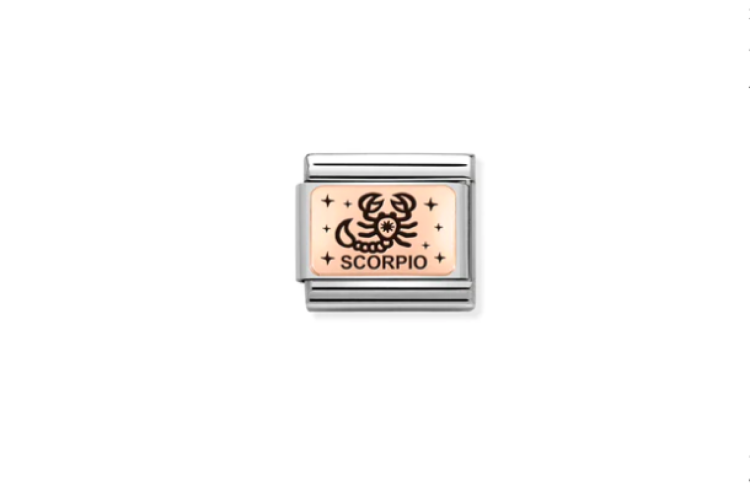 Rose Gold Scorpio Link