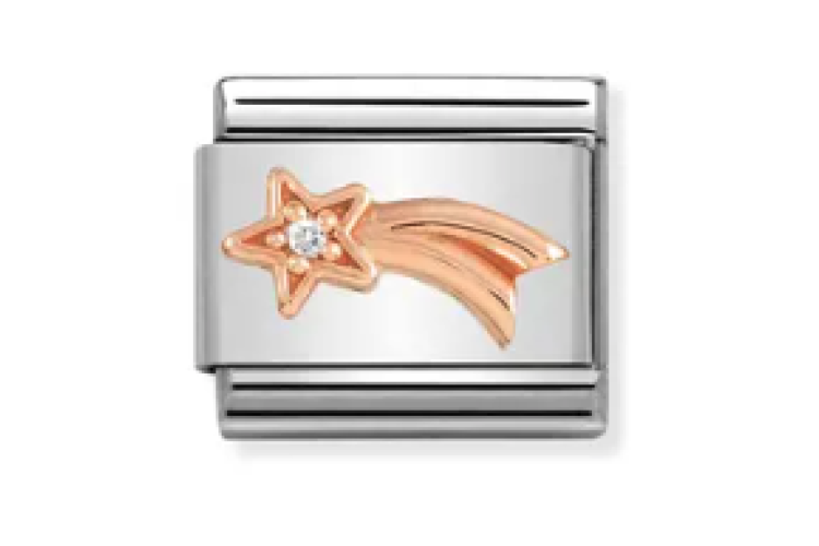 Rose Gold Shooting Star Link