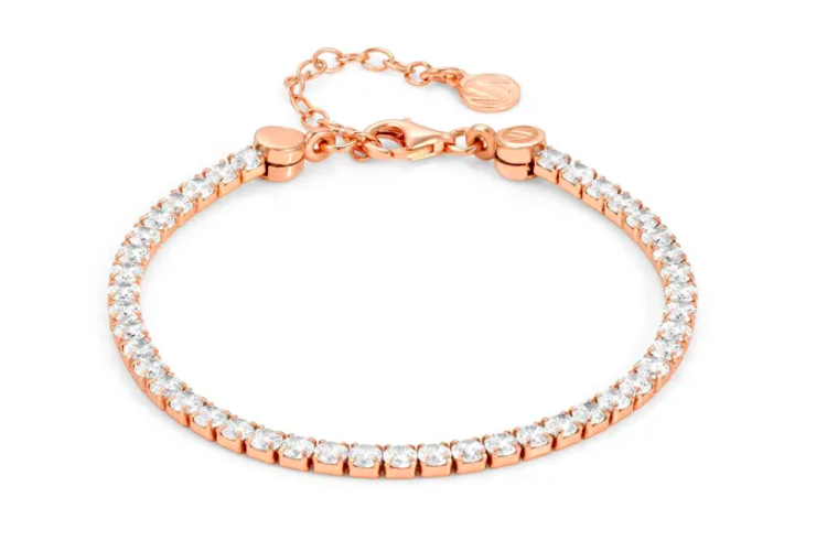 Rose Gold Tennis Bracelet 