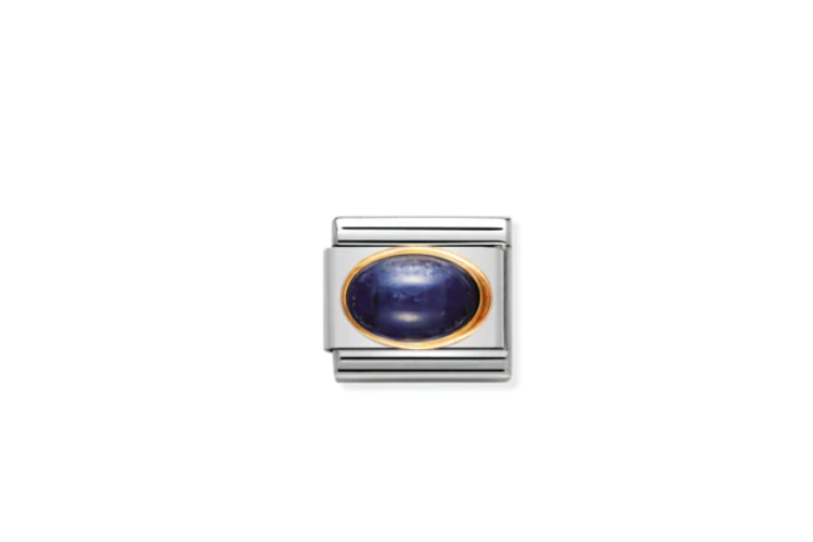 Sapphire Oval Link