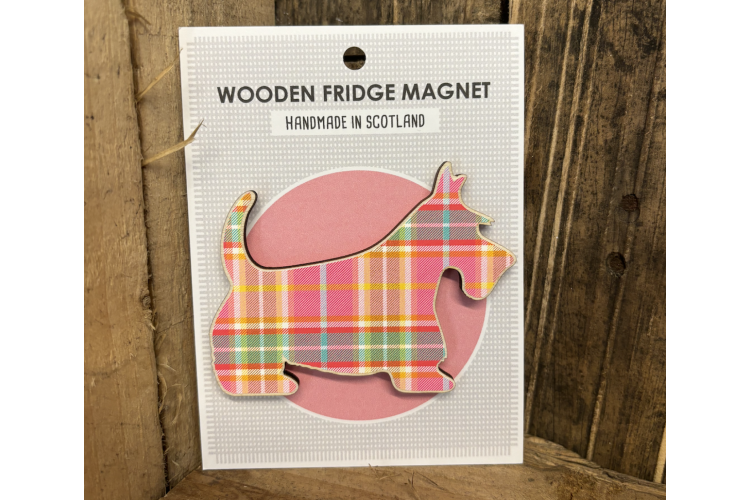 Scottie Tartan Magnet