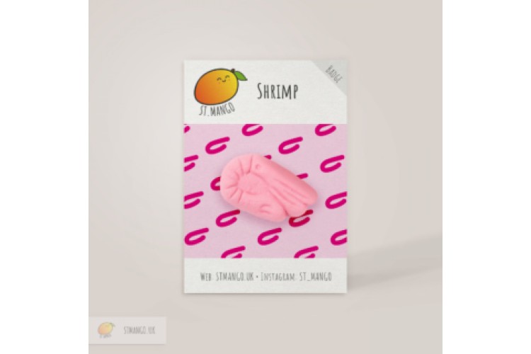 Shrimp Badge