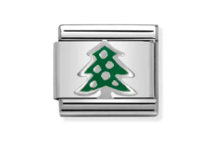 Silver Christmas Tree Link