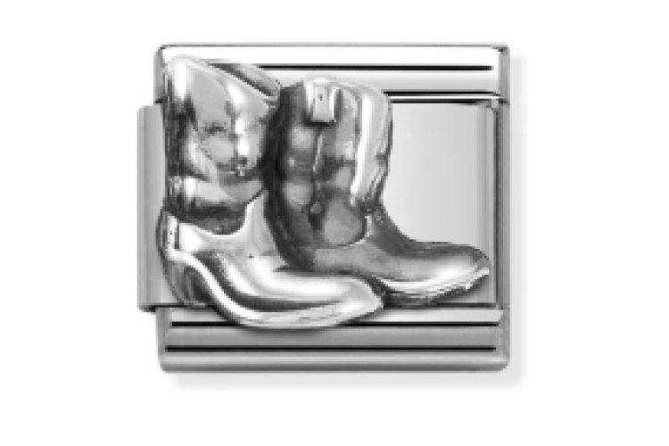 Silver Cowboy Boots Link