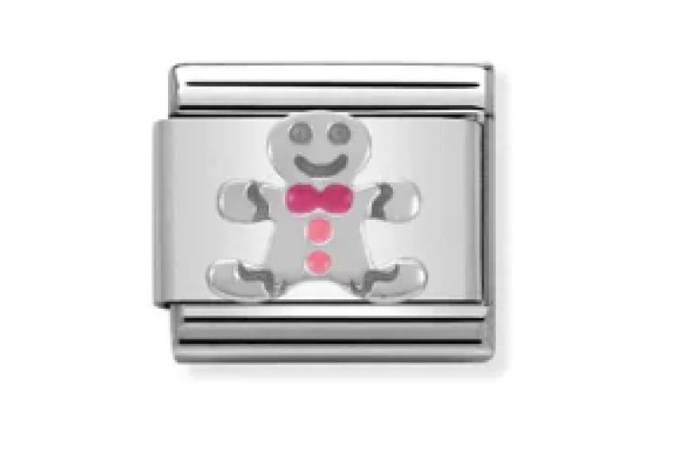 Silver Gingerbread Link