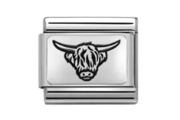 Silver Highland Cow Link