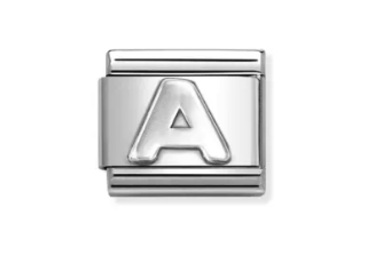 Silver Letter Link