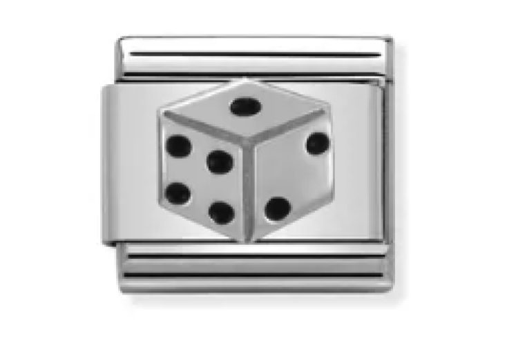 Silver Lucky Dice Link