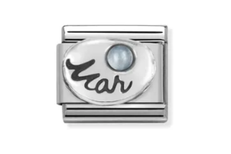 Silver Month with Birthstone Link