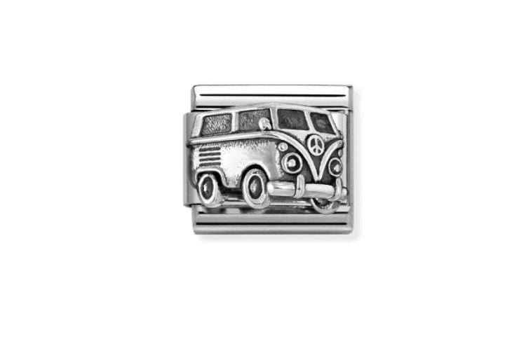 silver raised van 