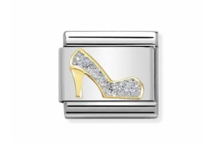 Silver shoe Link 